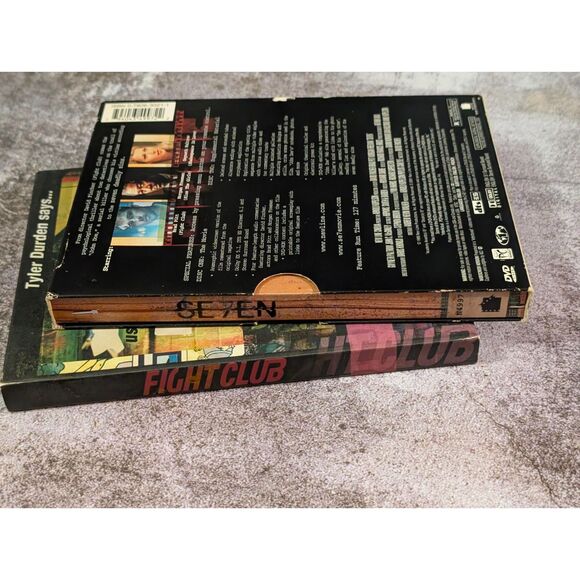 David Fincher Thriller Duo: Fight Club & Se7en DVD Bundle - Picture 6 of 7